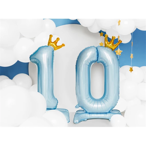 Lufi 0-s szám álló fólia 84 cm égkék