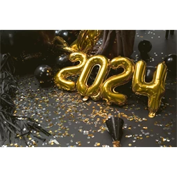 Lufi 0-ás szám fólia 35 cm arany