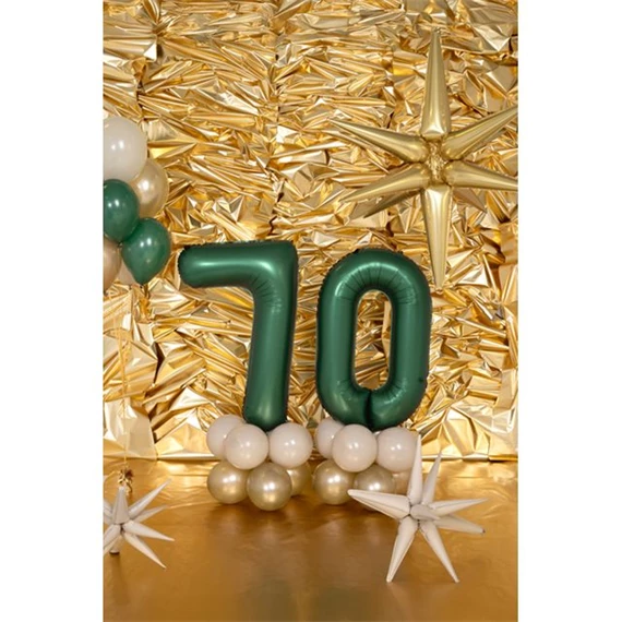 Lufi 0-ás szám fólia 86 cm palackzöld