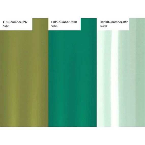 Lufi 0-ás szám fólia 86 cm palackzöld