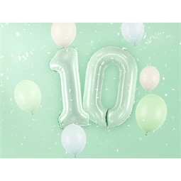 Lufi 0-s szám fólia 72 cm zöld