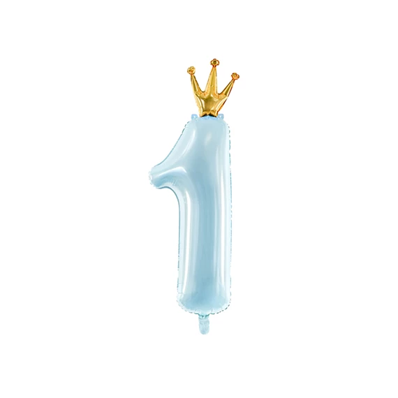 Lufi 1-es szám fólia 37x100 cm égkék