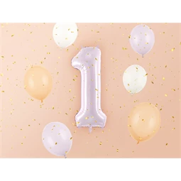 Lufi 1-es szám fólia 72 cm lila