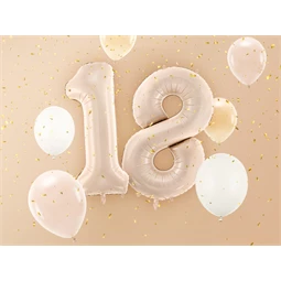 Lufi 1-es szám fólia 72 cm sötét bézs