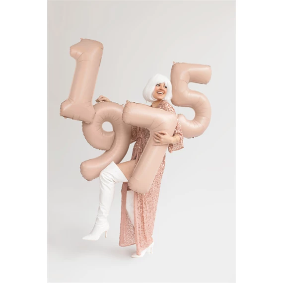 Lufi 1-es szám fólia 72 cm sötét bézs