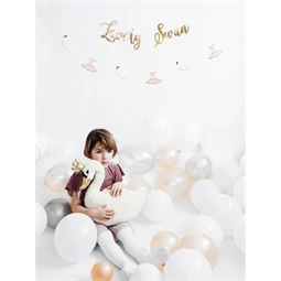 Lufi erős 23 cm pasztell tiszta fehér S/100