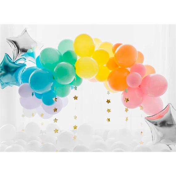 Lufi 26 cm pasztell rózsaszín S/10