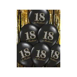 Lufi 30 cm 18 és briliáns pasztell fekete S/50