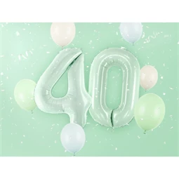 Lufi 4-es szám fólia 72 cm zöld