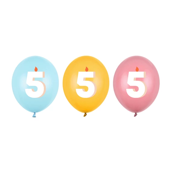 Lufi 5-ös szám 30 cm, vegyes S/50