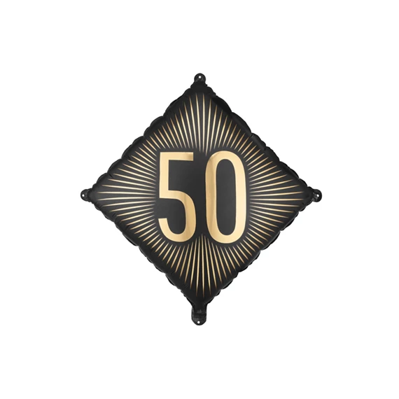 Lufi 50-es szám fólia 46x46 cm vegyes