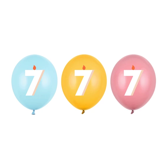 Lufi 7-es szám 30 cm, vegyes S/50