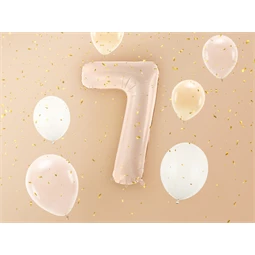 Lufi 7-es szám fólia 72 cm sötét bézs