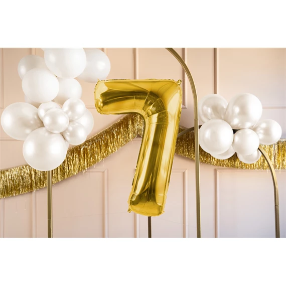 Lufi 7-es szám fólia 72 cm világos arany
