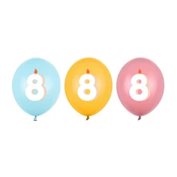 Lufi 8-as szám 30 cm vegyes S/50