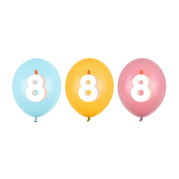 Lufi 8-as szám 30 cm vegyes S/50