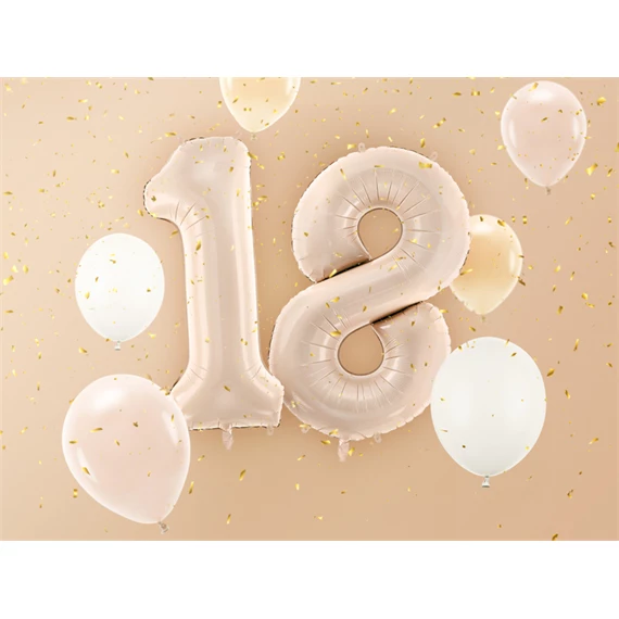 Lufi 8-as szám fólia 72 cm sötét bézs