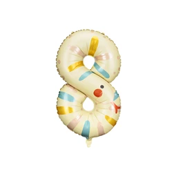 Lufi 8-as szám fólia kígyó 55x88 cm mix