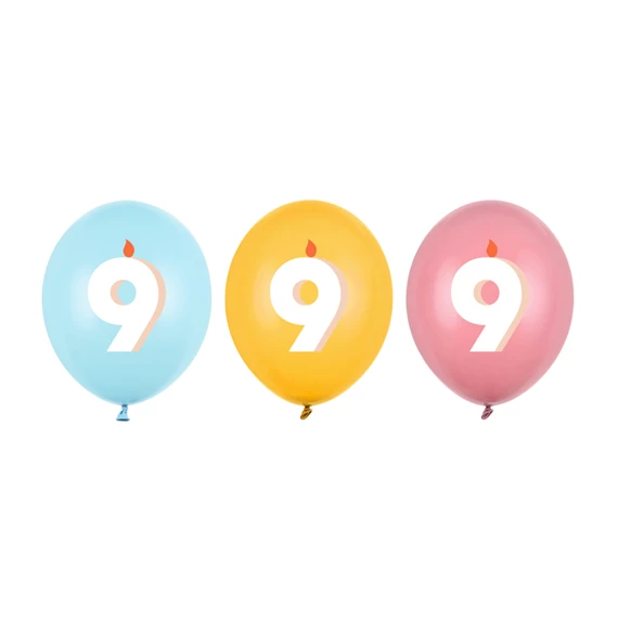 Lufi 9-es szám 30 cm, vegyes S/50