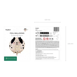 Lufi Happy Birthday fólia 35x35 cm keverék