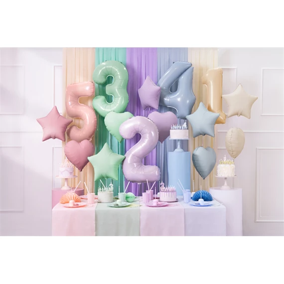 Lufi csillag fólia 48 cm zöld