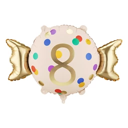 Lufi cukorka 8-as fólia 61x37 cm keverék