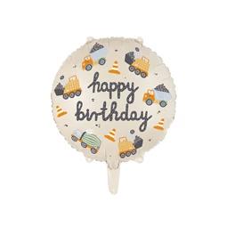 Lufi happy birthday fólia 45 cm mix