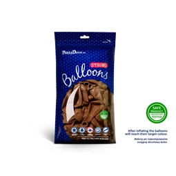 Lufi erős 23 cm pasztell mokka S/100