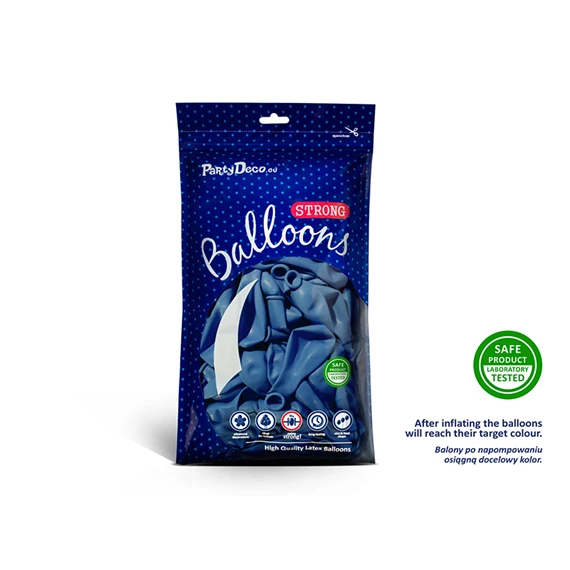 Lufi erős 27 cm pasztell búzavirágkék S/100