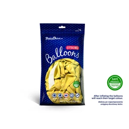 Lufi erős 27 cm pasztell citromsárga S/100