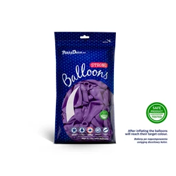 Lufi erős 30 cm pasztell levendula kék S/50