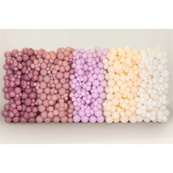 Lufi erős 30 cm pasztell poros rózsa S/100