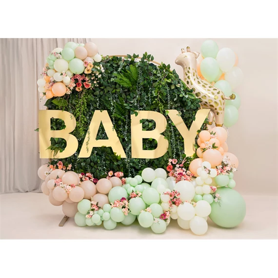 Lufi erős 30 cm pasztell világos krém S/100