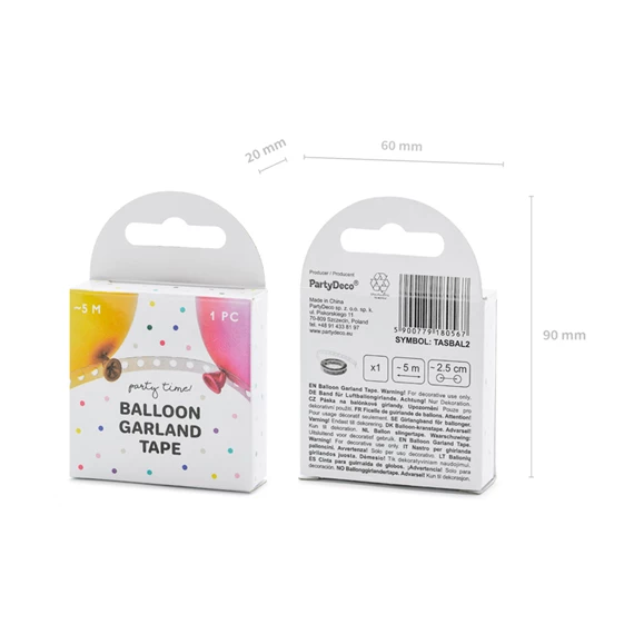 Lufi girland szalag 5 m