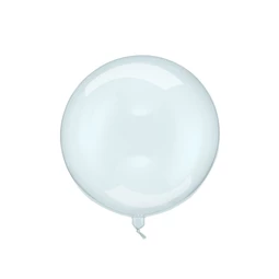 Lufi gömb 40 cm átlátszó kék