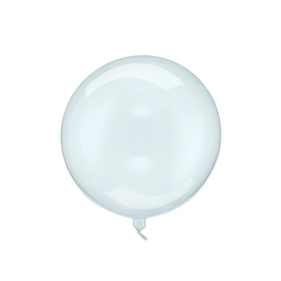 Lufi gömb 40 cm átlátszó kék