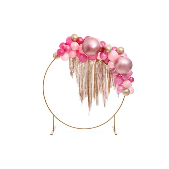 Lufi kerek fényes 60 cm rózsaarany