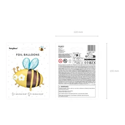 Lufi méhecske fólia 63,5x72 cm mix