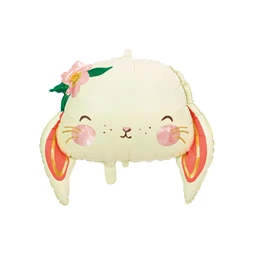 Lufi nyuszi fólia 65x55 cm mix