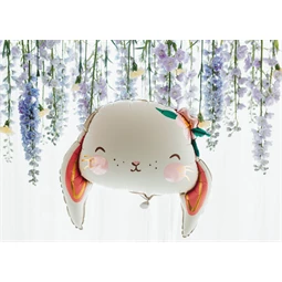 Lufi nyuszi fólia 65x55 cm mix