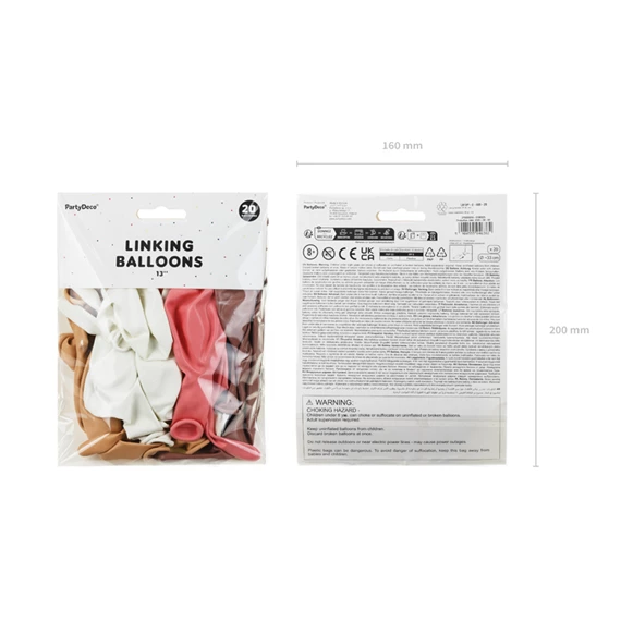 Lufi összekapcsolható 33 cm mix S/20