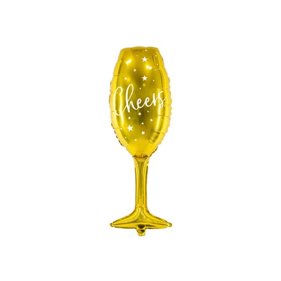 Balloon champagne glass 28x80 cm