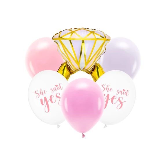 Lufi szett gyűrű, mix S/6