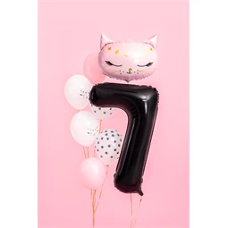 Lufi 7-es szám fólia 86 cm fekete