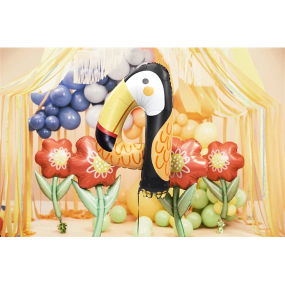 Lufi virág fólia 53x96 cm mix