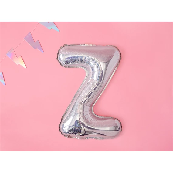 Lufi z betű fólia 35 cm irizáló