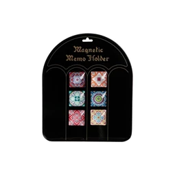 Mágnes Mandala 4x1x4 cm 6 féle