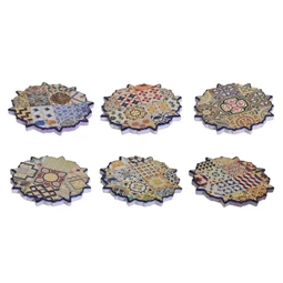 Mágnes 7,5x0,7x7,5 cm 6 féle