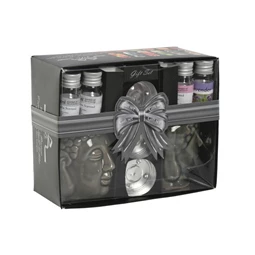 Mécses szett 17x13,5x8 cm 3 féle S/9