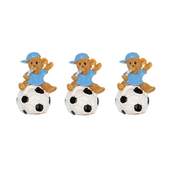 Medve labdával 2,3x2,3x9,4 cm S/3